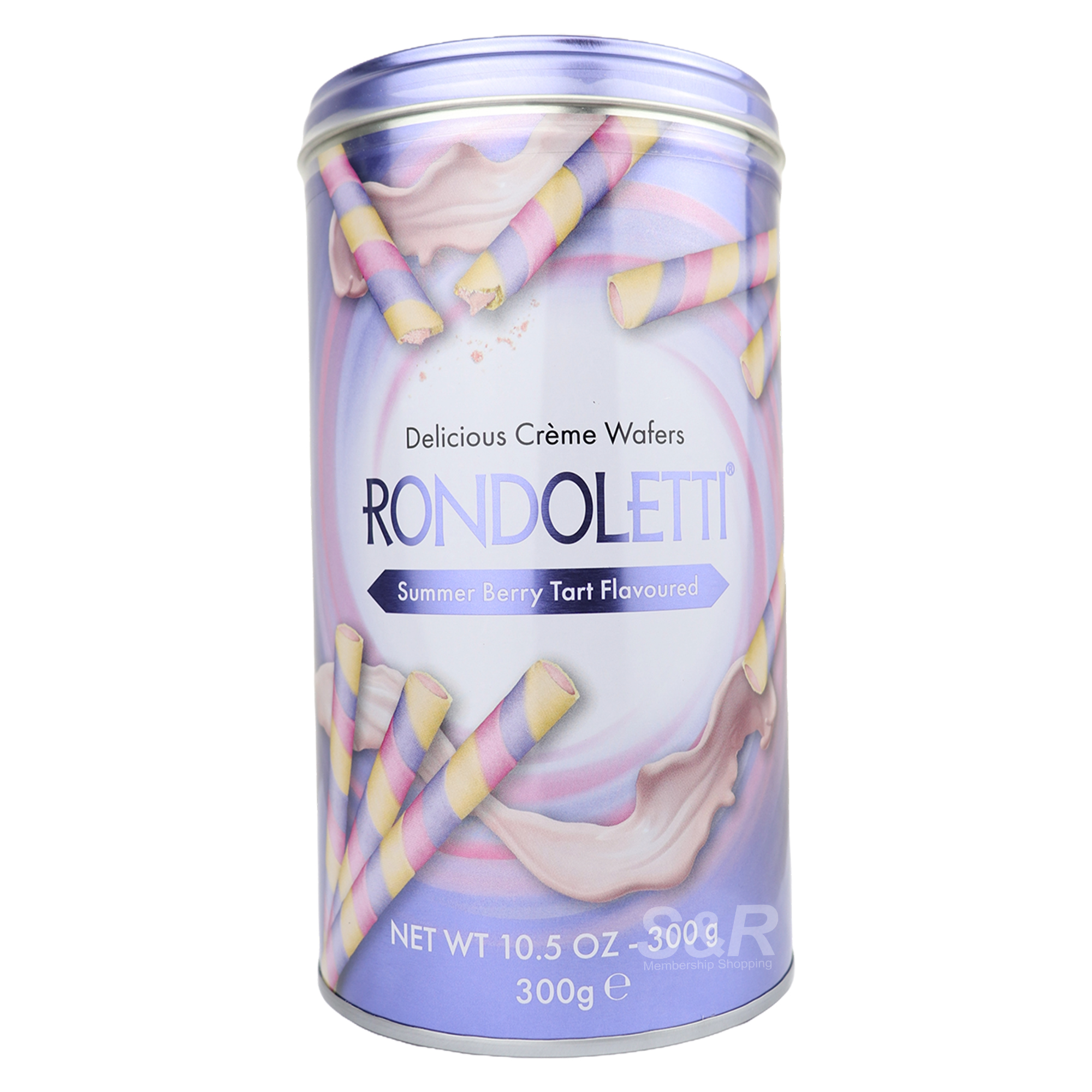 Rondoletti Summer Berry Tart Flavoured Wafers 300g Rondoletti Summer Berry Tart Flavoured Wafers 300g